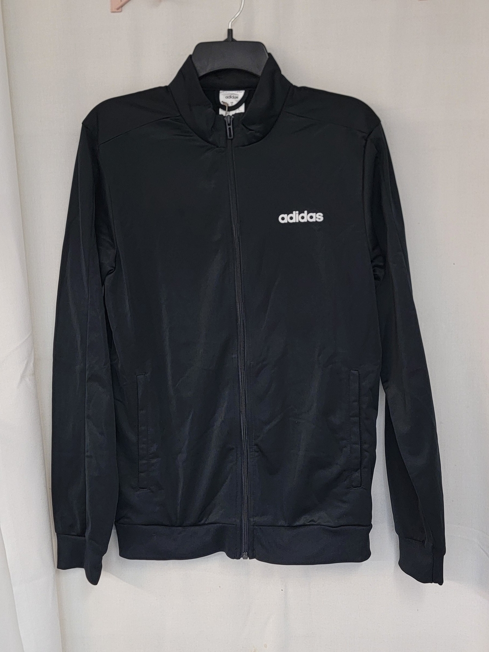 adidas Black Lightweight Full-Zip Shirt Jacket